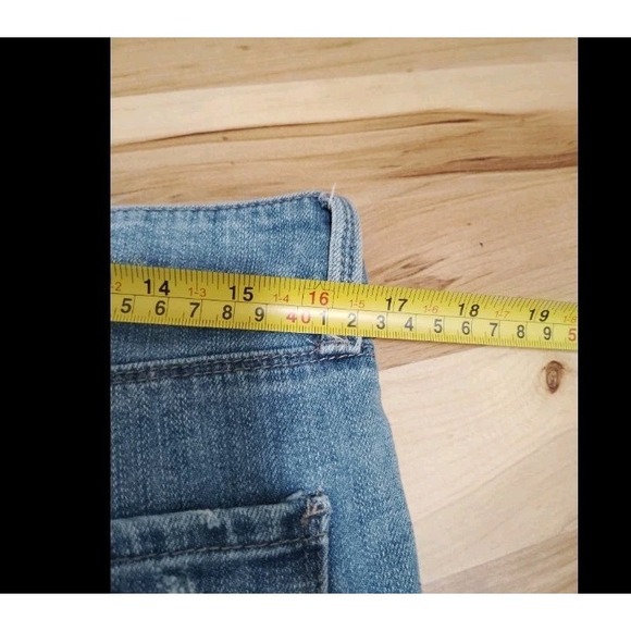 Pistola Jean Shorts Women's 30 Distressed Festival Fringe Super Short 2" Inseam - Picture 5 of 6